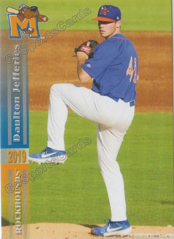2019 Midland RockHounds Daulton Jefferies