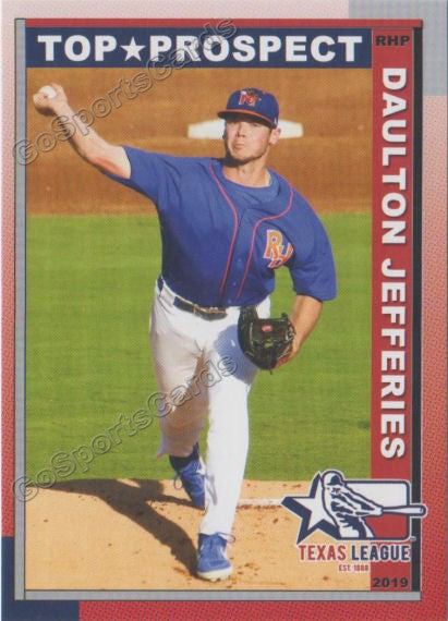 2019 Texas League Top Prospects Daulton Jefferies