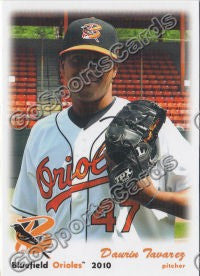 2010 Bluefield Orioles Daurin Tavarez