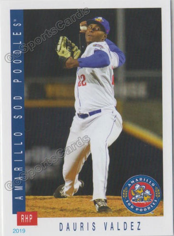 2019 Amarillo Sod Poodles Dauris Valdez