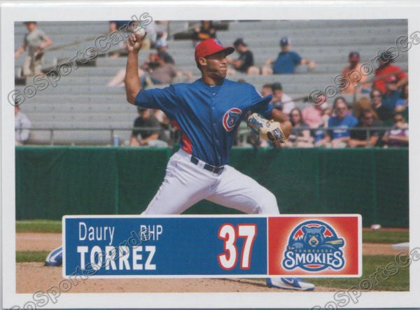 2018 Tennessee Smokies Daury Torrez