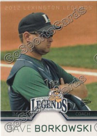 2012 Lexington Legends Dave Borkowski