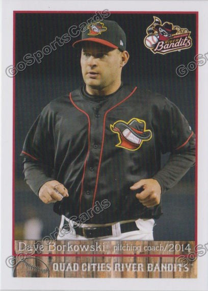 2014 Quad Cities River Bandits Dave Borkowski