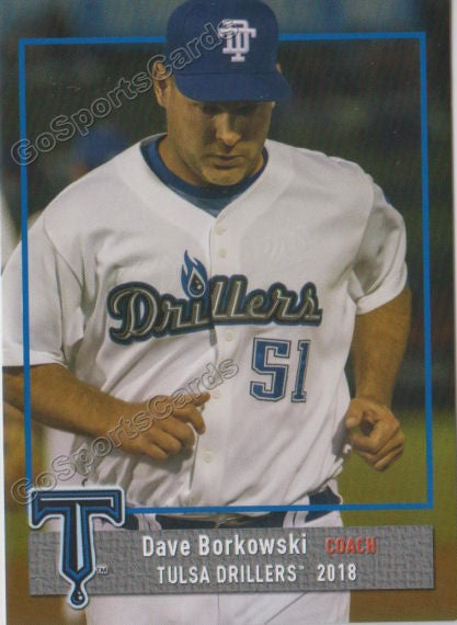 2018 Tulsa Drillers Dave Borkowski