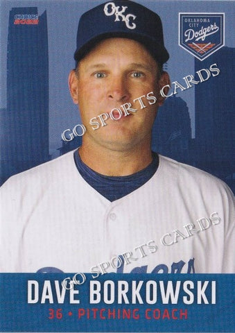2022 Oklahoma City Dodgers Dave Borkowski