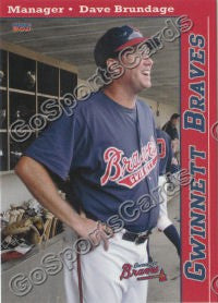 2011 Gwinnett Braves Dave Brundage