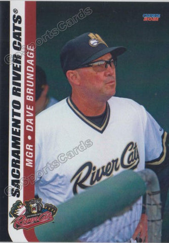 2021 Sacramento River Cats Dave Brundage