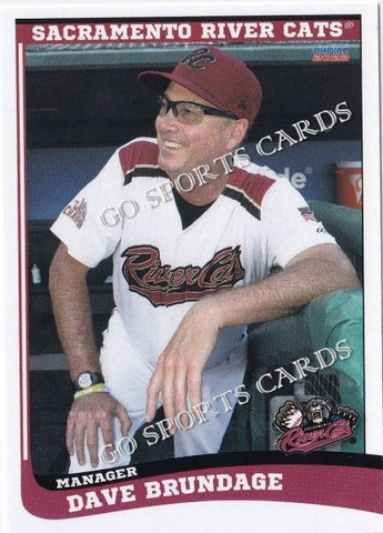 2022 Sacramento River Cats Dave Brundage