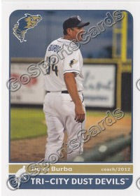 2012 Tri City Dust Devils Dave Burba