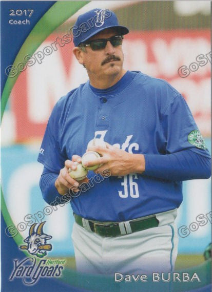 2017 Hartford Yard Goats Dave Burba