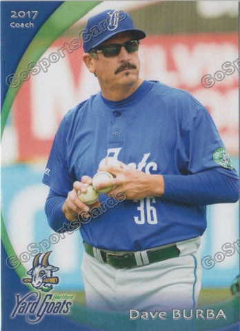 2017 Hartford Yard Goats Dave Burba
