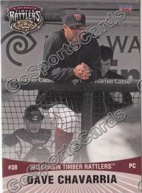2012 Wisconsin Timber Rattlers Dave Chavarria