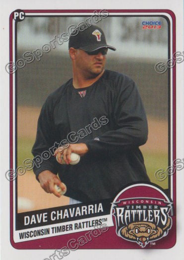 2013 Wisconsin Timber Rattlers Dave Chavarria