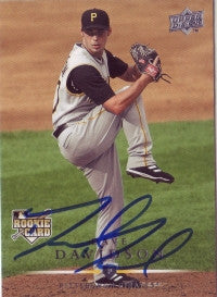 Dave Davidson 2008 Upper Deck #345 (Autograph)