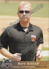 2011 Augusta GreenJackets Dave Getsoff