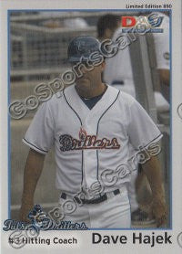 2010 Tulsa Drillers DAV Dave Hajek