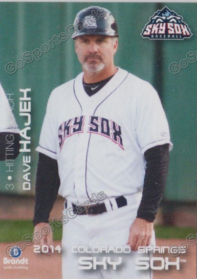 2014 Colorado Springs Sky Sox Dave Hajek