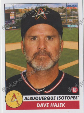 2015 Albuquerque Isotopes Dave Hajek