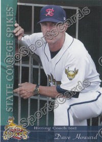 2012 State College Spikes Dave Howard