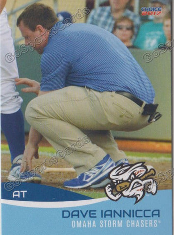 2017 Omaha Storm Chasers Dave Iannicca