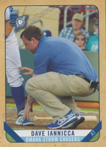 2018 Omaha Royals Dave Iannicca