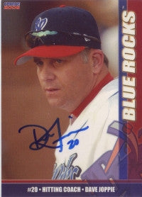 Dave Joppie 2006 Choice Wilmington Blue Rocks #32 (Autograph)