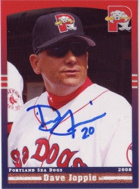 Dave Joppie 2008 Portland Seadogs (Autograph)