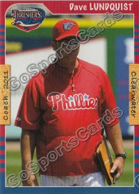 2011 Clearwater Threshers Dave Lundquist