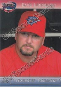2012 Clearwater Threshers Dave Lundquist