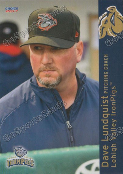 2017 Lehigh Valley IronPigs Dave Lundquist