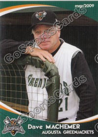 2009 Augusta GreenJackets Dave Machemer