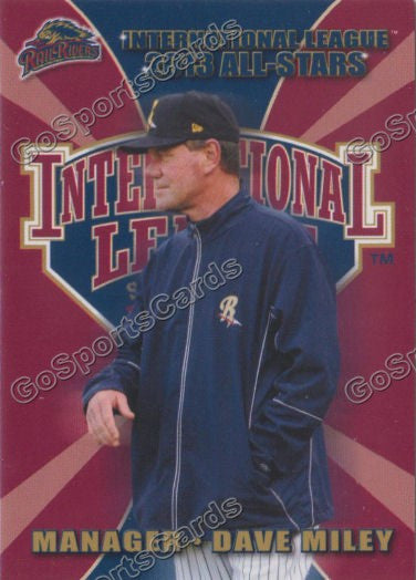 2013 International League All Star IL Dave Miley