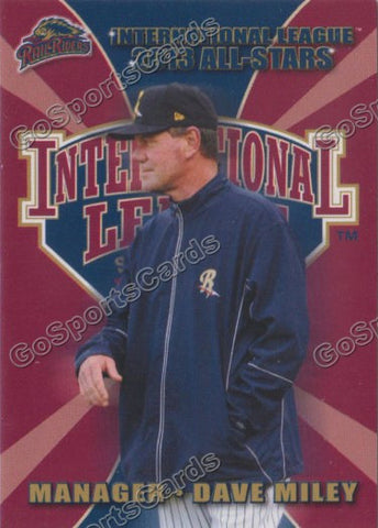 2013 International League All Star IL Dave Miley