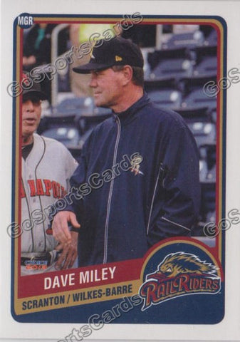 2013 Scranton Wilkes Barre RailRiders Dave Miley