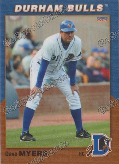 2013 Durham Bulls Dave Myers