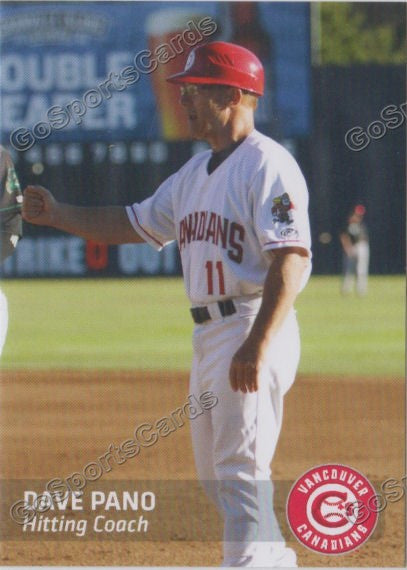 2014 Vancouver Canadians Dave Pano