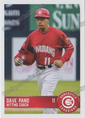 2016 Vancouver Canadians Dave Pano