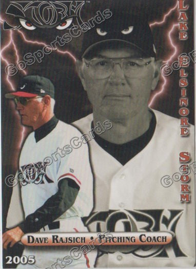 2005 Lake Elsinore Storm Dave Rajsich