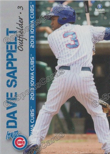 2013 Iowa Cubs Dave Sappelt