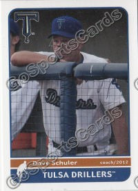 2012 Tulsa Drillers Dave Schuler