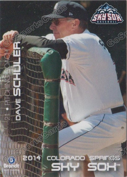 2014 Colorado Springs Sky Sox Dave Schuler