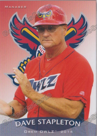 2014 Orem Owlz Dave Stapleton