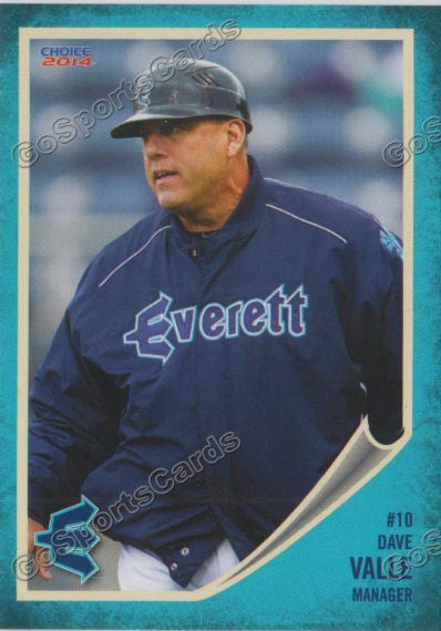 2014 Everett AquaSox Dave Valle