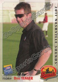 2011 Nashville Sounds Dave Yeager