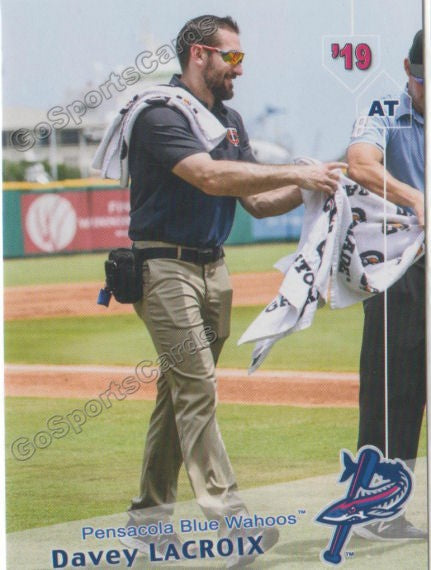 2019 Pensacola Blue Wahoos Davey LaCroix