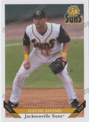 2015 Jacksonville Suns David Adams