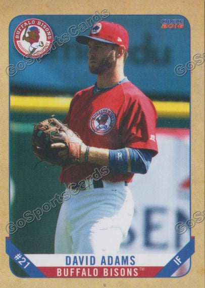 2016 Buffalo Bisons David Adams