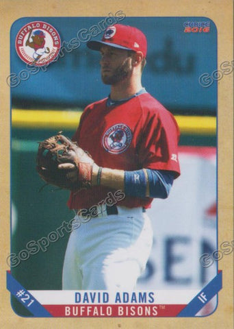 2016 Buffalo Bisons David Adams