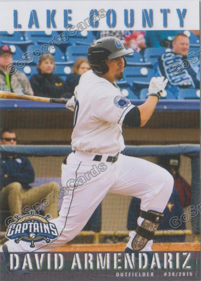 2015 Lake County Captains David Armendariz