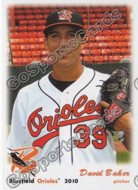 2010 Bluefield Orioles David Baker